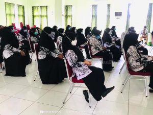 Hadiri Rakor Dengan PGRI, Ketua TP.PKK Bantaeng Harap Para Guru Terus Berinovasi