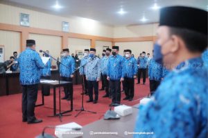 Pelantikan KORPRI Bantaeng, Ilham Azikin Sebut Bagian Gerak Roda Pemerintahan