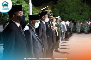 Bupati Bantaeng Bersama Forkopimda Ikuti Apel Kehormatan dan Renungan Suci
