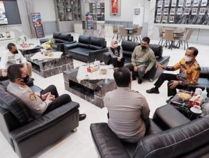 Temui Kapolda Sulsel, Pimpinan DPRD Kota Makassar Bahas Situasi Terkini