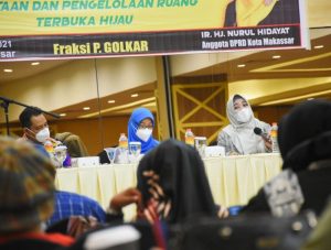 Nurul Hidayat Bilang RTH Sangat Bermanfaat untuk Masyarakat Makassar