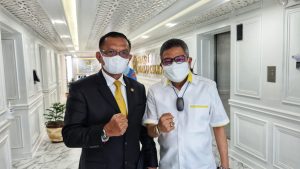 Golkar Sulsel Silaturahmi ke DPP, Sekjen Lodewijk Apresiasi Kinerja Taufan Pawe