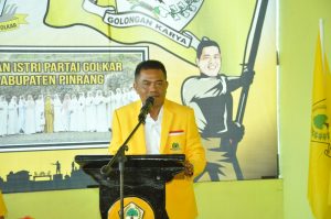Pimpinan Golkar Pinrang, Usman Marham Ingin Kejayaan Partainya Dikembalikan