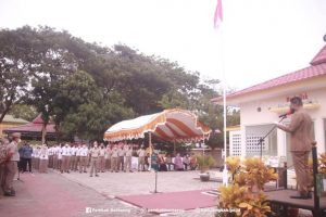 Peringatan Hari Agraria dan Tata Ruang, Bupati Bantaeng Selaku Pembina Upacara