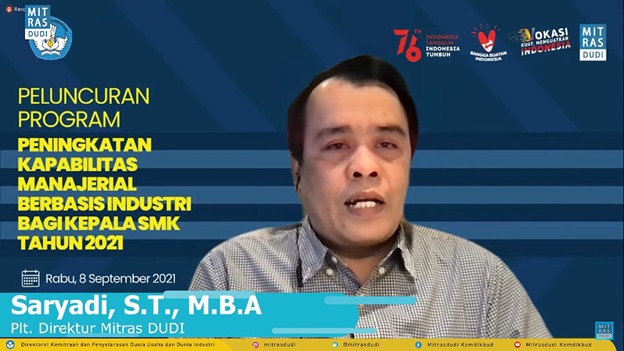 Kemendikbudristek Luncurkan Program Peningkatan Kapabilitas Manajerial Berbasis Industri bagi Kepala SMK
