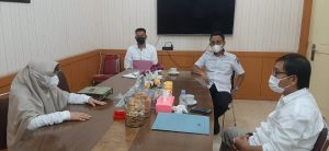 Wabup Suaib Mansur Temui Plt. Kadis PUTR Sulsel, Ini yang Dibahas