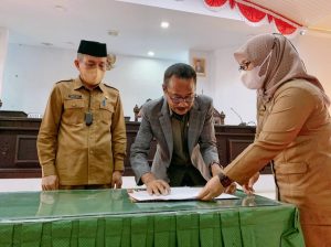 KUA-PPAS APBD TA 2022 Resmi Diserahkan ke DPRD