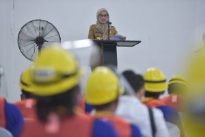 Tingkatkan Keterampilan, Pekerja Konstruksi di Luwu Utara Diberi Pembekalan dan Uji Sertifikasi