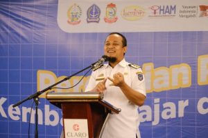 Resmikan Program Kembali Belajar Dengan Aman, Plt Gubernur: Ini Untuk Kualitas Pendidikan di Sulsel