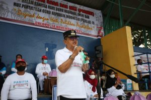 Porseni HGN, Wali Kota Palopo Minta Peserta Tetap Taati Prokes