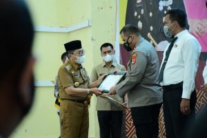 Judas Amir Hadiri Pisah Sambut Kapolres Palopo