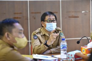 Wakil Bupati Pimpin Rapat Monev Pembangunan TA 2021