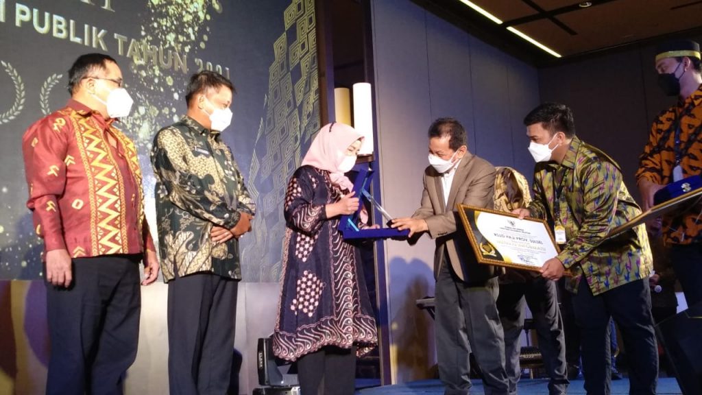 RSUD Haji Tiga Besar Kategori OPD Menuju Informatif