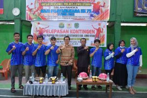 Wabup Suaib Mansur Lepas 9 Atlet Bulutungkis ke Pra-Porprov Kabupaten Gowa