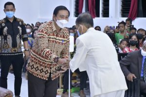 Hadiri Perayaan Natal di Rante Pasang, Suaib Ajak Warga Vaksinasi Covid-19