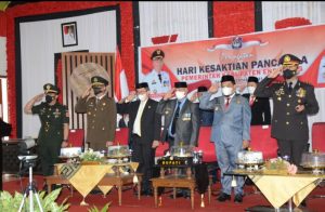 Bupati Enrekang Ikuti Peringatan Hari Kesaktian Pancasila via Daring