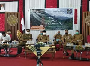 Bupati Enrekang Paparkan Proyek The Coffee Conection di IPRO SSIC 2021