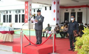 Bupati Muslimi Bando Hadiri Peluncuran Layanan Elektronik di HUT Agraria Ke-61