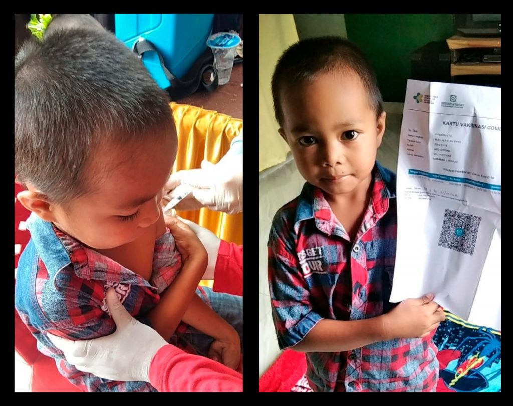 Tak Takut Divaksin, Siswa Kelas 1 SDN Katokkoan Disebut Pemberani oleh Kepala Sekolahnya