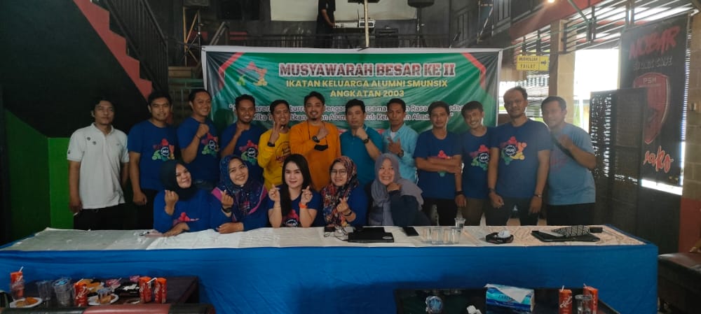 Andi Hendra Hidayat Pimpin IKA SMAN 6 Makassar Angkatan 2003