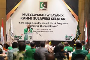 Plt Gubernur Sulsel Buka Muswil X KAHMI