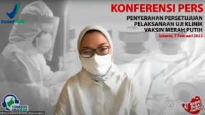 BPOM Terbitkan Persetujuan Uji Klinik Perdana untuk Vaksin Merah Putih