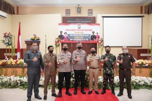 Lepas Sambut Kapolres Bantaeng, Ilham Azikin Kenang Vaksinasi 2021