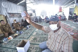 43 KK Dusun Petambua Terima Kunci Huntap, Diminta Tidak Diperjualbelikan