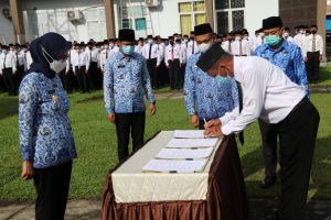 367 Kepala Sekolah di Luwu Utara Dikukuhkan, Diminta Adaptif pada Setiap Kondisi