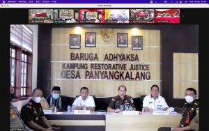 Gubernur Andi Sudirman Hadiri Launching Rumah Restorative Justice oleh Jaksa Agung RI