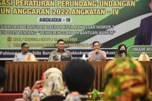 Dewan Nilai Perda PBH Jadi Pelindung Warga Makassar yang Tersandung Kasus Hukum