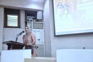 Wawali Makassar Fatmawati Rusdi, Buka Kajian Islam DWP Kota Makassar