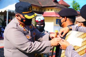 Polres Luwu Utara Apel Gelar Pasukan Operasi Ketupat