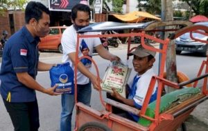 Ketua DPRD Makassar Rudianto Lallo Keliling Kota Berbagi