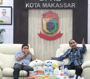 Ketua DPRD Rudianto Lallo Bahas Data Pemilih dengan KPU Makassar