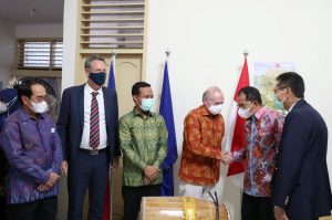 Makassar Kembali dilirik Perancis, Danny Pomanto Siap Buka Koneksi Networking