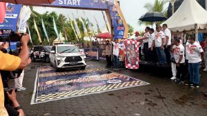 345 Peserta 115 Mobil Ikuti Kejurnas Benteng Kupa Rally Wisata & Fun Sulsel