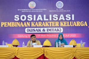 PKK Sulsel Gandeng Dinas PMD Gelar Sosialisasi Pembinaan Karakter Keluarga