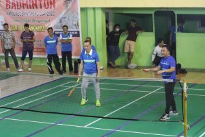 86 Atlit Ikuti Turnamen Badminton Kapolres Bantaeng Cup 2022
