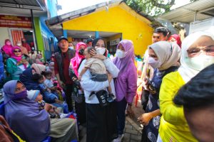 Terget Makassar Zero Stunting, Fatmawati Rusdi Pantau Angka Stunting di Puskesmas Antang
