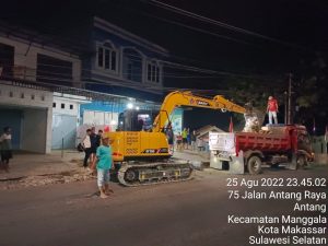 Pemprov Sulsel Kerjakan Ruas Antang, Gubernur Andi Sudirman: Tahap Pembongkaran Saluran