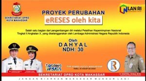 DPRD Kota Makassar Perkenalkan Applikasi eRO’TA, Apa Itu?