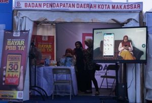Bapenda Buka Layanan Pembayaran Pajak di Lokasi Makassar F8 2022
