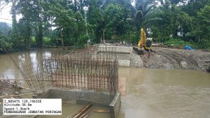 Pemprov Sulsel Bantu Pembangunan Jembatan Ambruk, Jalur Anak-anak Bersekolah Hingga Distribusi Hasil Pertanian
