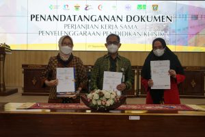 FK Unhas Kerja Sama Penyelenggaraan Pendidikan Klinik dengan RS Jejaring Pendidikan
