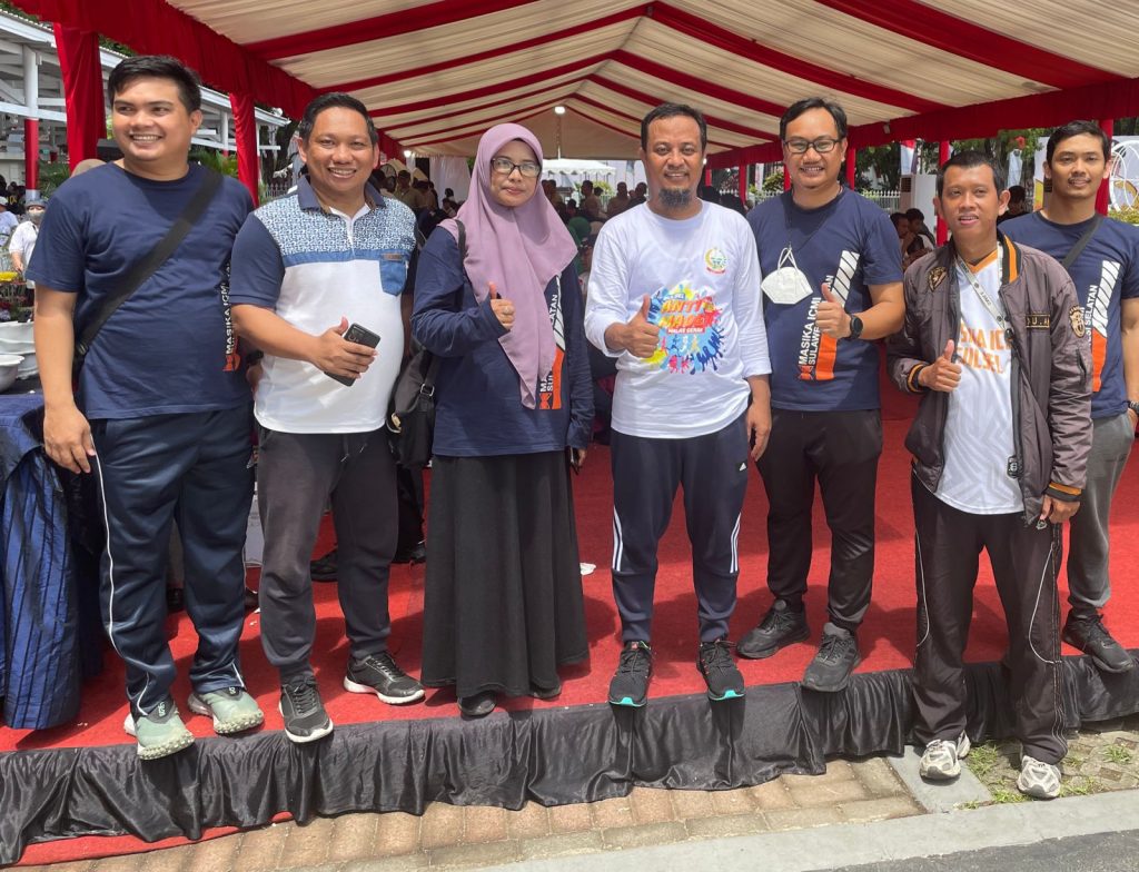 Sinergi Pemuda ICMI Sulsel di Jalan Santai Anti Mager Gubernur