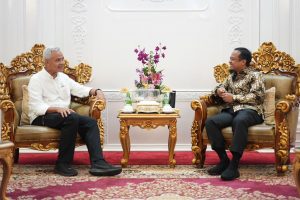 Ganjar Pranowo Dijamu Makan Malam Andi Sudirman Sulaiman, Besok Lepas Peserta Bank Jateng Friendship Run