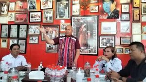 Bupati Nikson Nababan Bangga Taput Dipilih SMSI Tujuan Ekspedisi Geopark Kaldera Toba HPN 2023