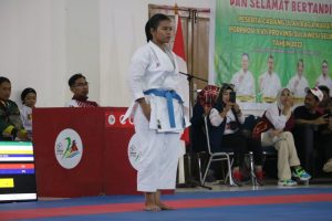 Karate Kontingen Makassar Sumbang 3 Emas di Porprov Sulsel XVII