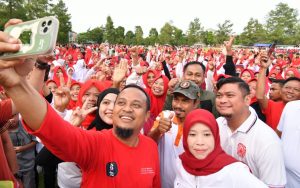 Gubernur Andi Sudirman Sulaiman Lepas 10 Ribuan Peserta Anti Mager di Malino